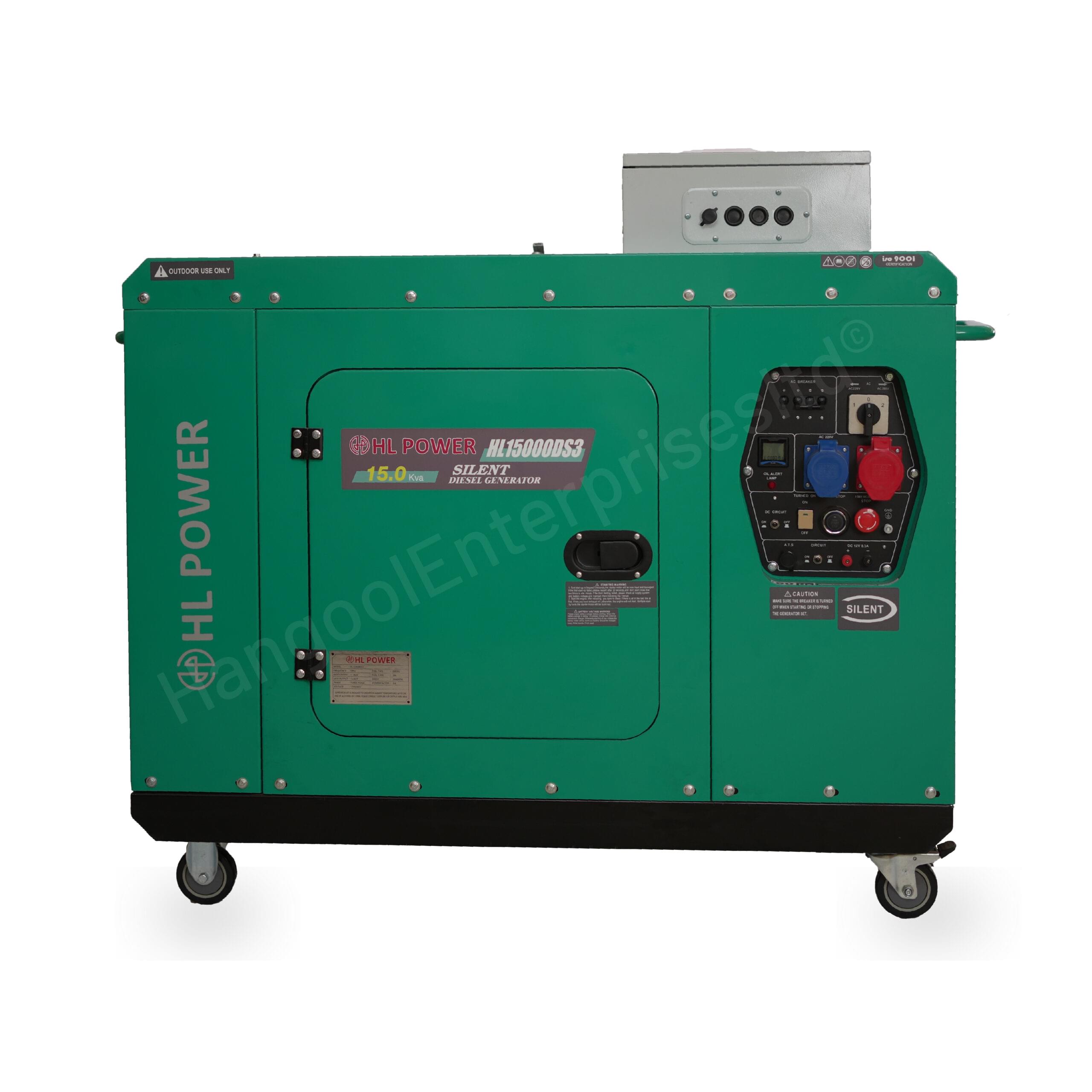 HL Power 15KVA Silent Diesel Generator with ATS