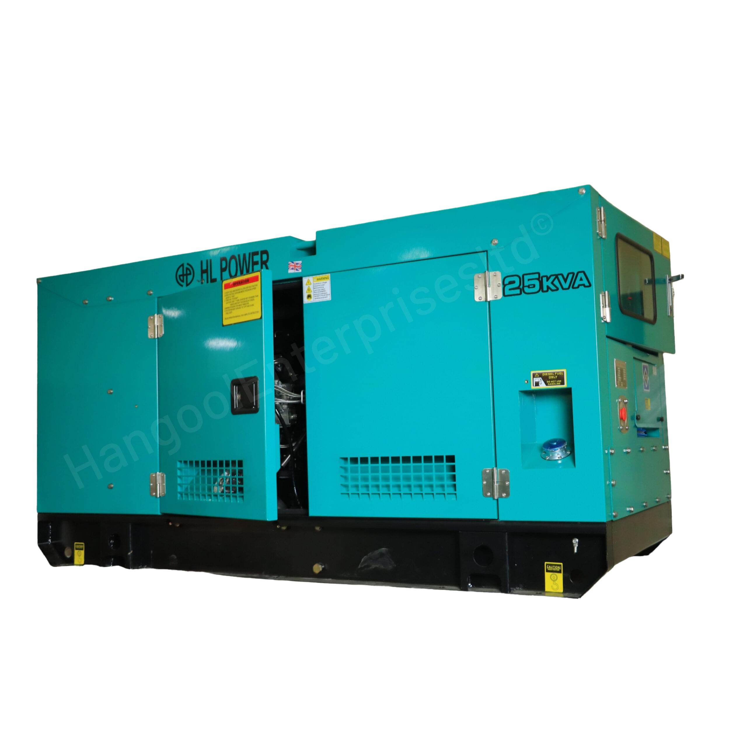 HL Power 25KVA Silent Diesel Generator with inbuilt ATS