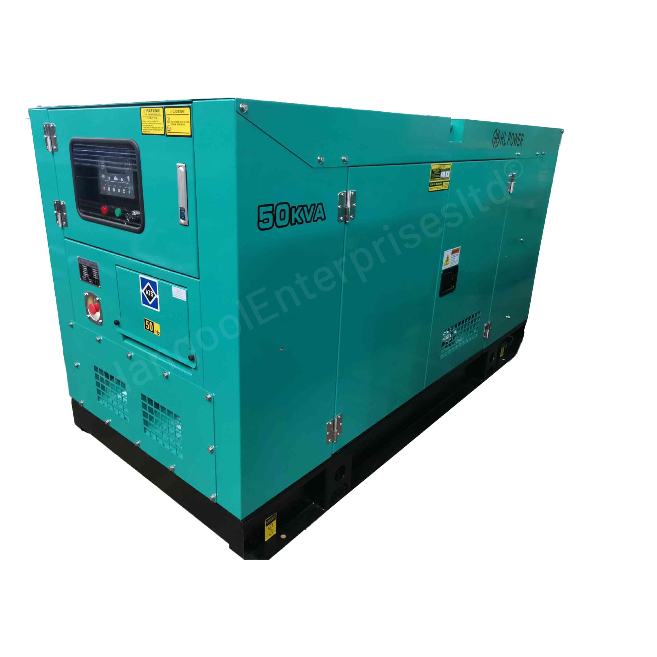 HL Power 50kVA Silent Diesel Generator with Cummins Engine