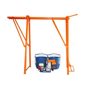 HL Power 1-Tonne Concrete Hoist with Honda GX200 Petrol Engine & 2 Buckets